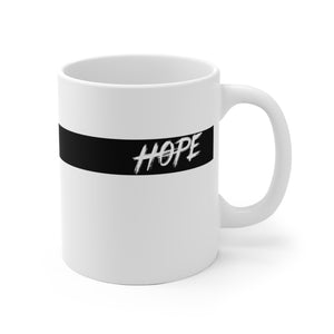 Hope White Ceramic Mug