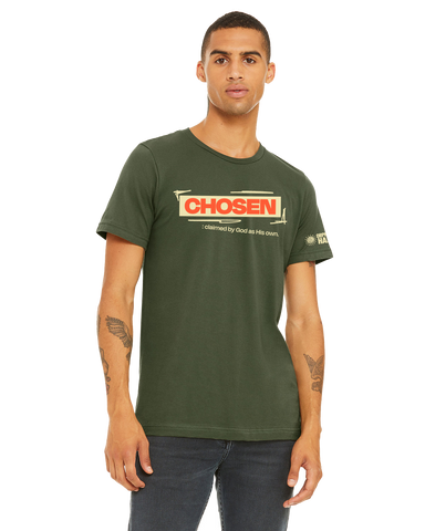 "Chosen" Unisex Jersey Tee – Support The Orphan's Hands Mission