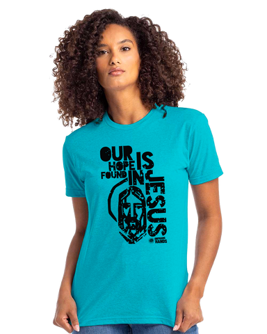 "Hope in Jesus" Comfort Tee – A Blend of Faith & Fashion