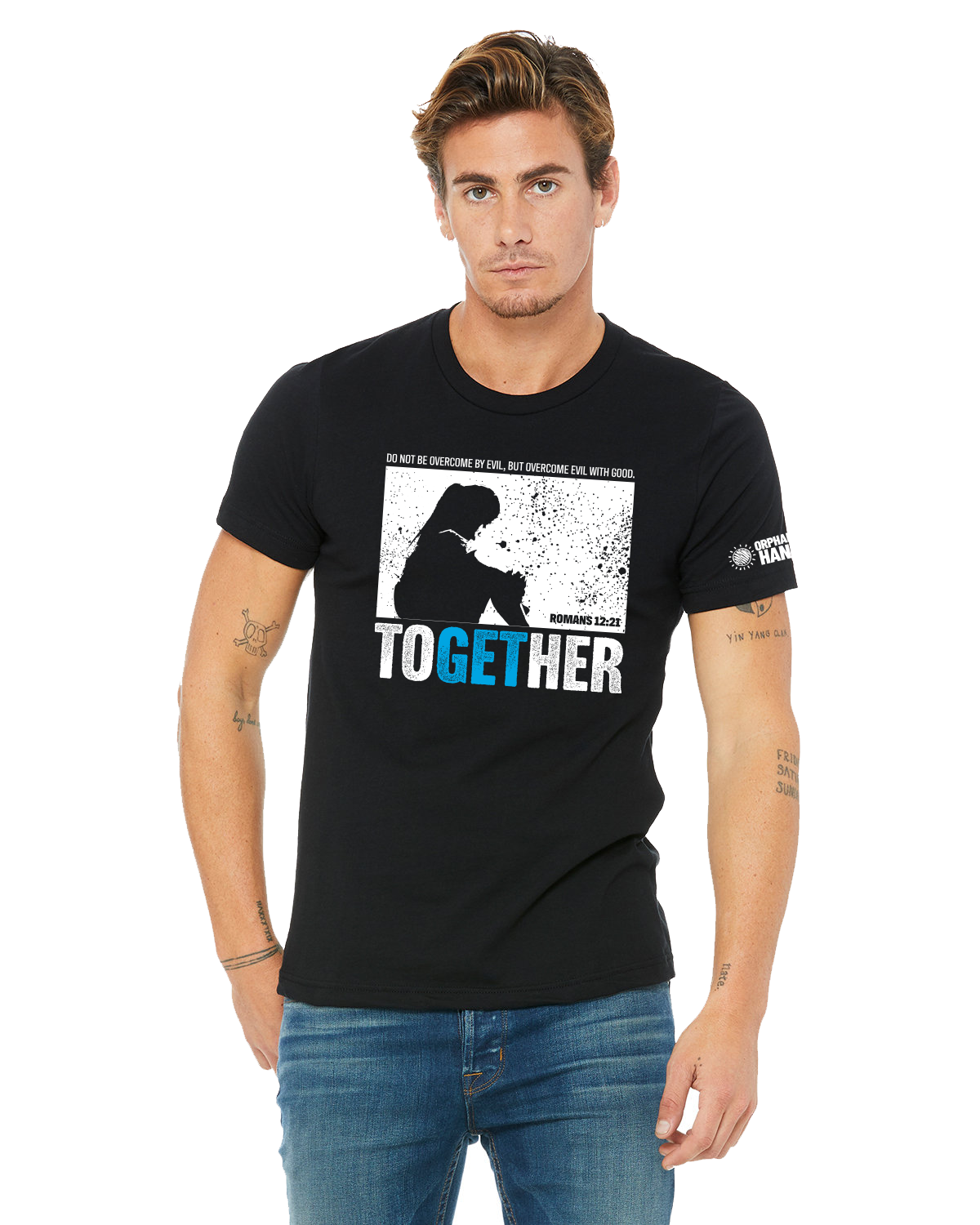 "ToGetHer" Unisex Jersey Tee - Stand United Against Injustice